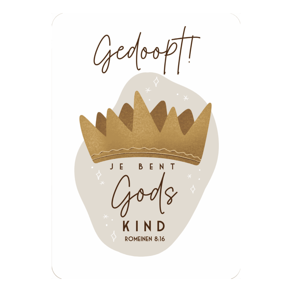 Kaart 'Gods kind'