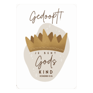 Kaart 'Gods kind'