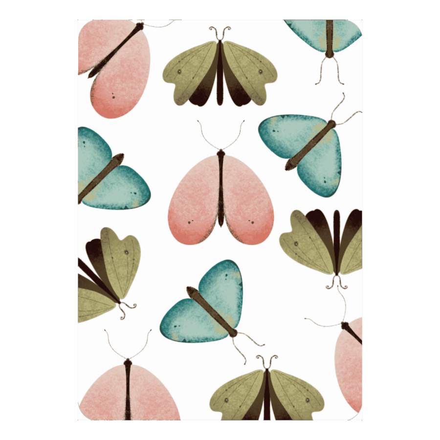 Kaart 'Vlinders'