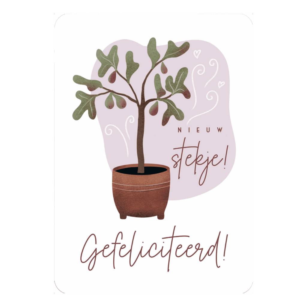 Kaart 'Nieuw stekje'