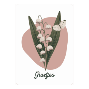 Kaart 'Groetjes'