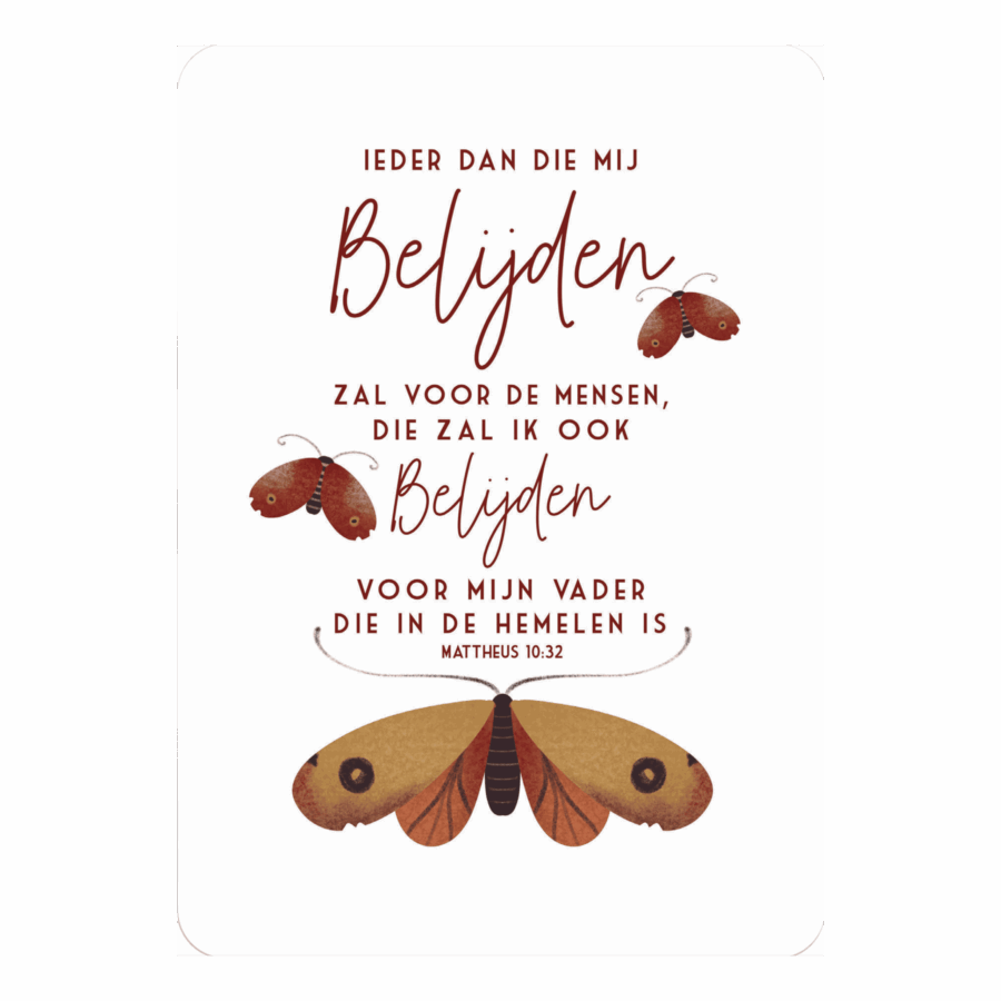 Kaart 'Belijden'