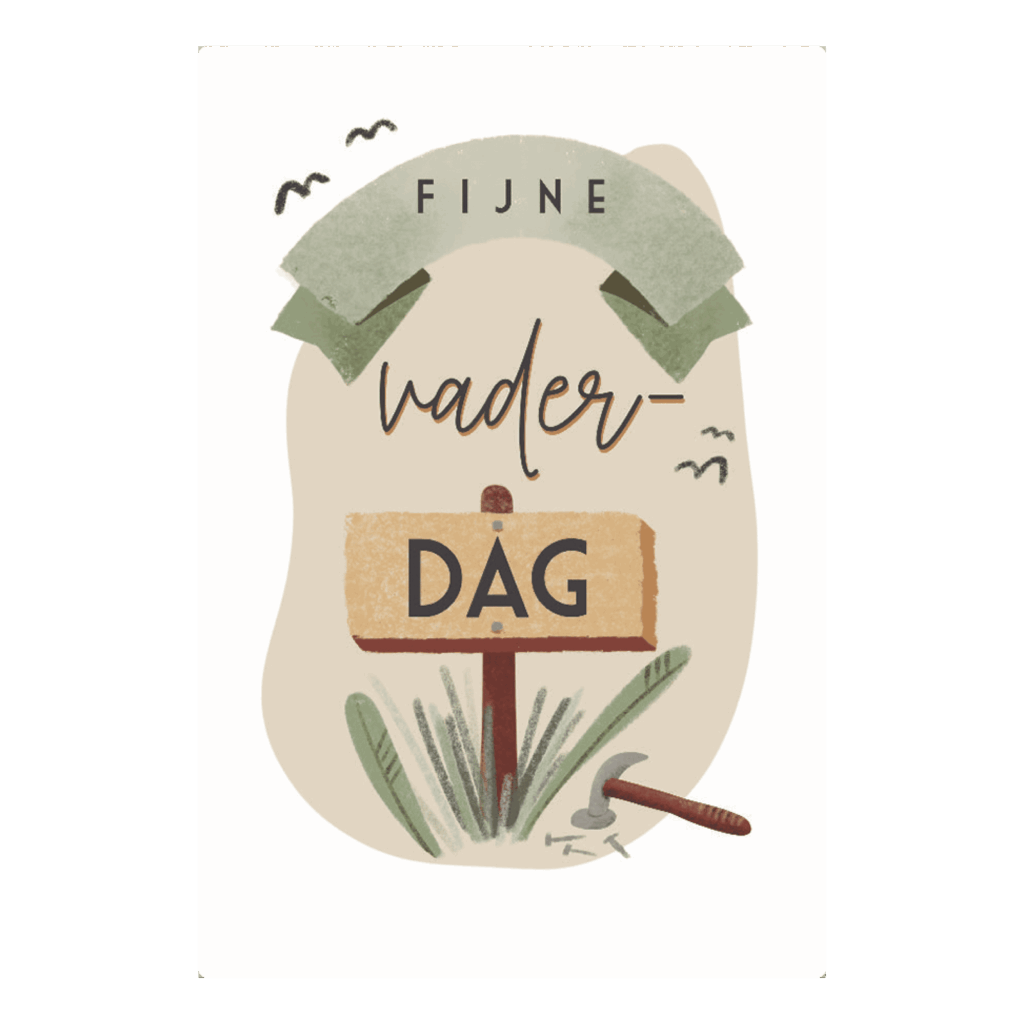 Kaart 'Fijne vaderdag'