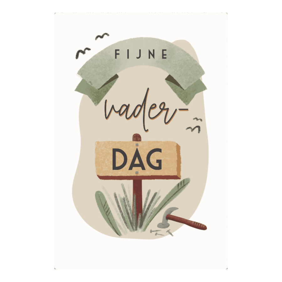 Kaart 'Fijne vaderdag'