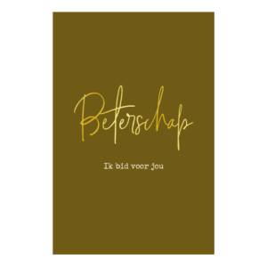 Kaart 'Beterschap'
