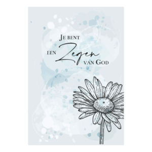 Wenskaart 'Zegen van God'