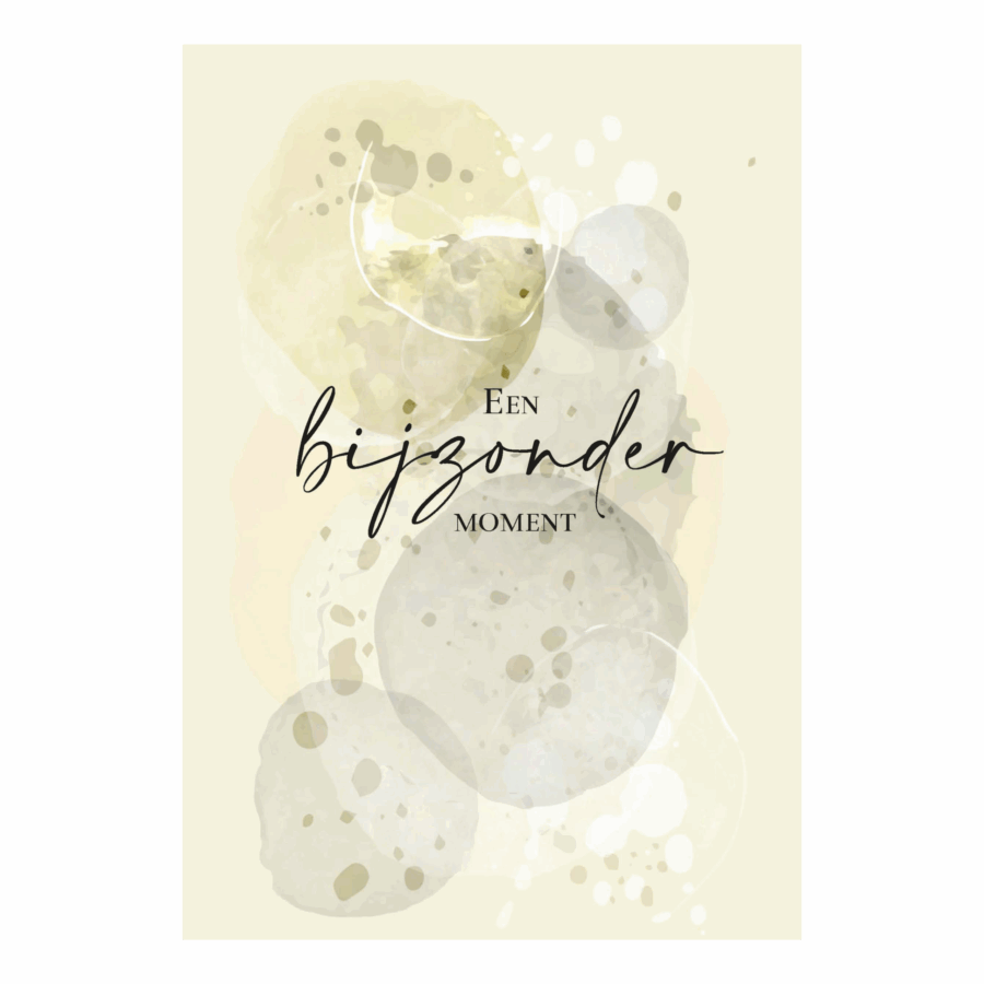 Wenskaart 'Een bijzonder moment'