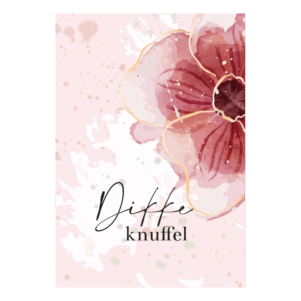 Wenskaart 'Dikke knuffel'