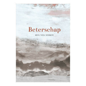 Wenskaart 'Beterschap'