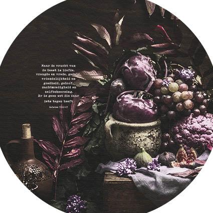 Muurcirkel ' Vrucht van de Geest'