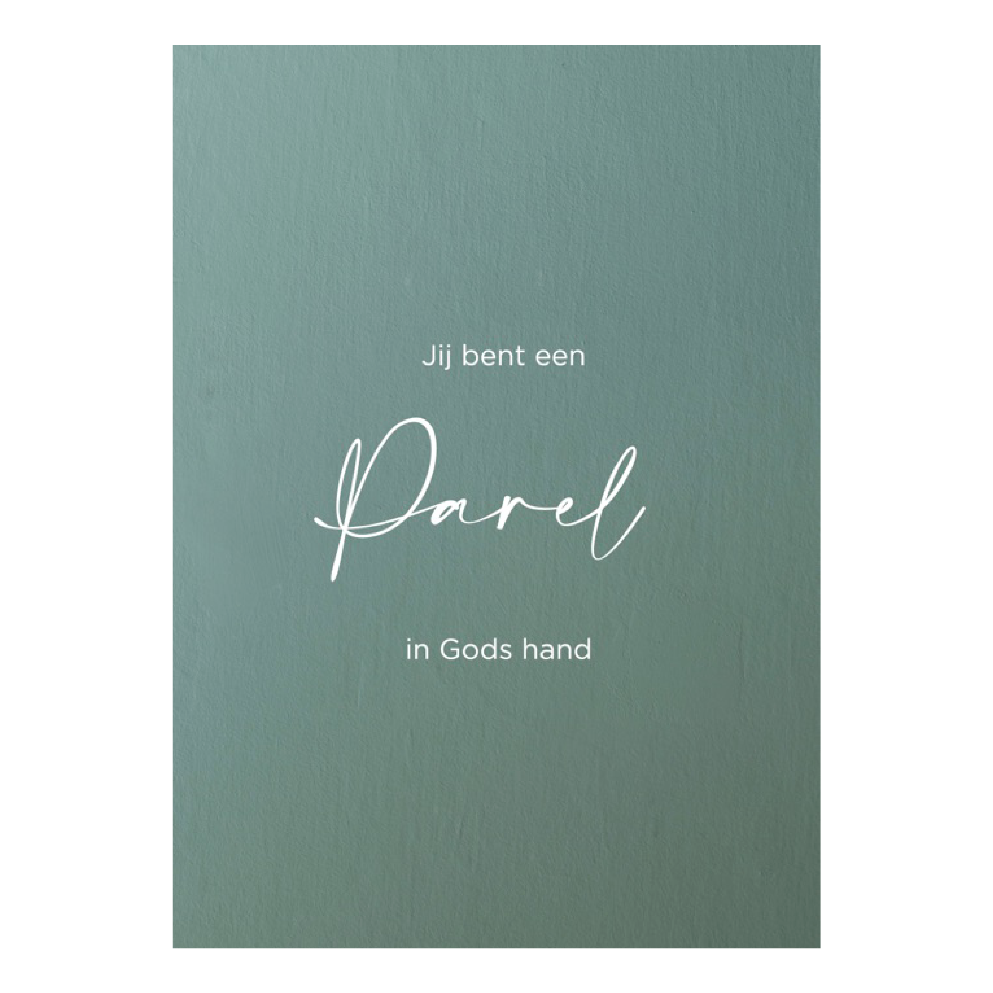 Poster ' Je bent een parel'