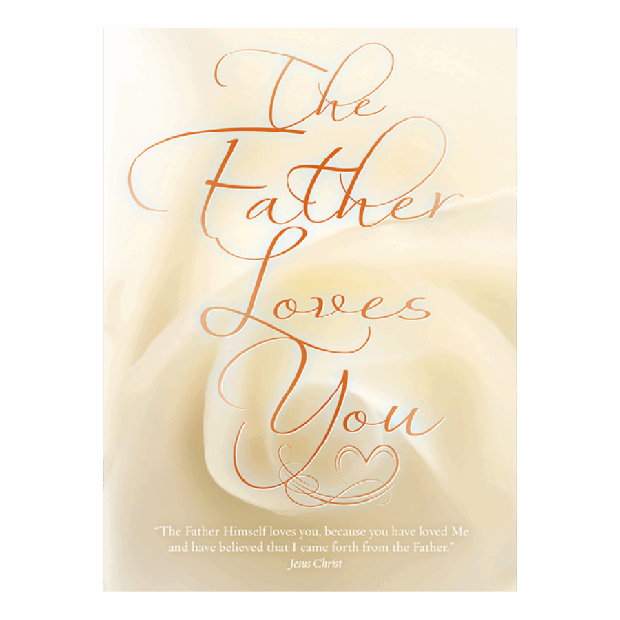 Poster 50x70 'The Father loves you'