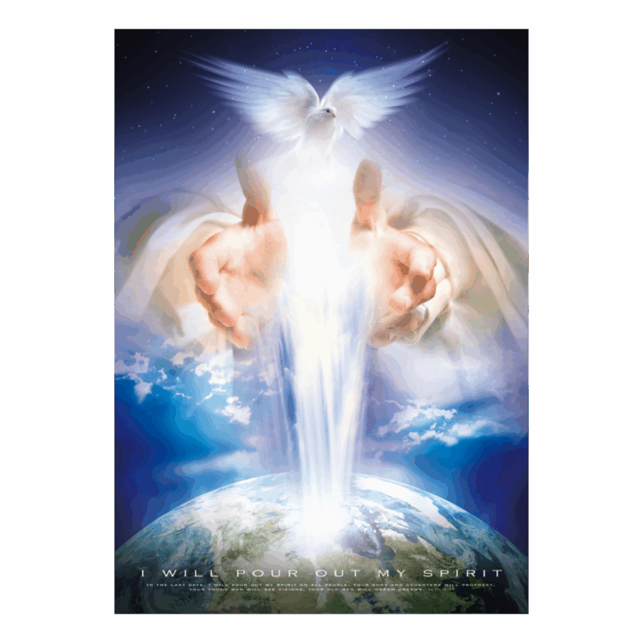 Poster A3 'I will pour out'