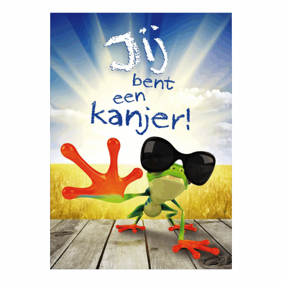Poster Jij bent een kanjer'