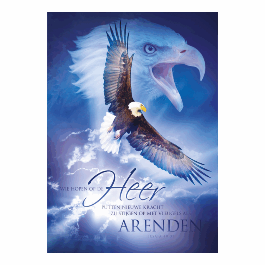 Poster 'Hopen op de Heer'