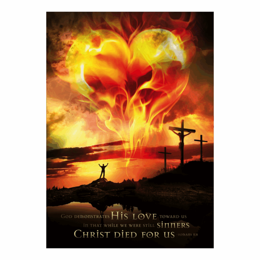 Poster A3 'His love'