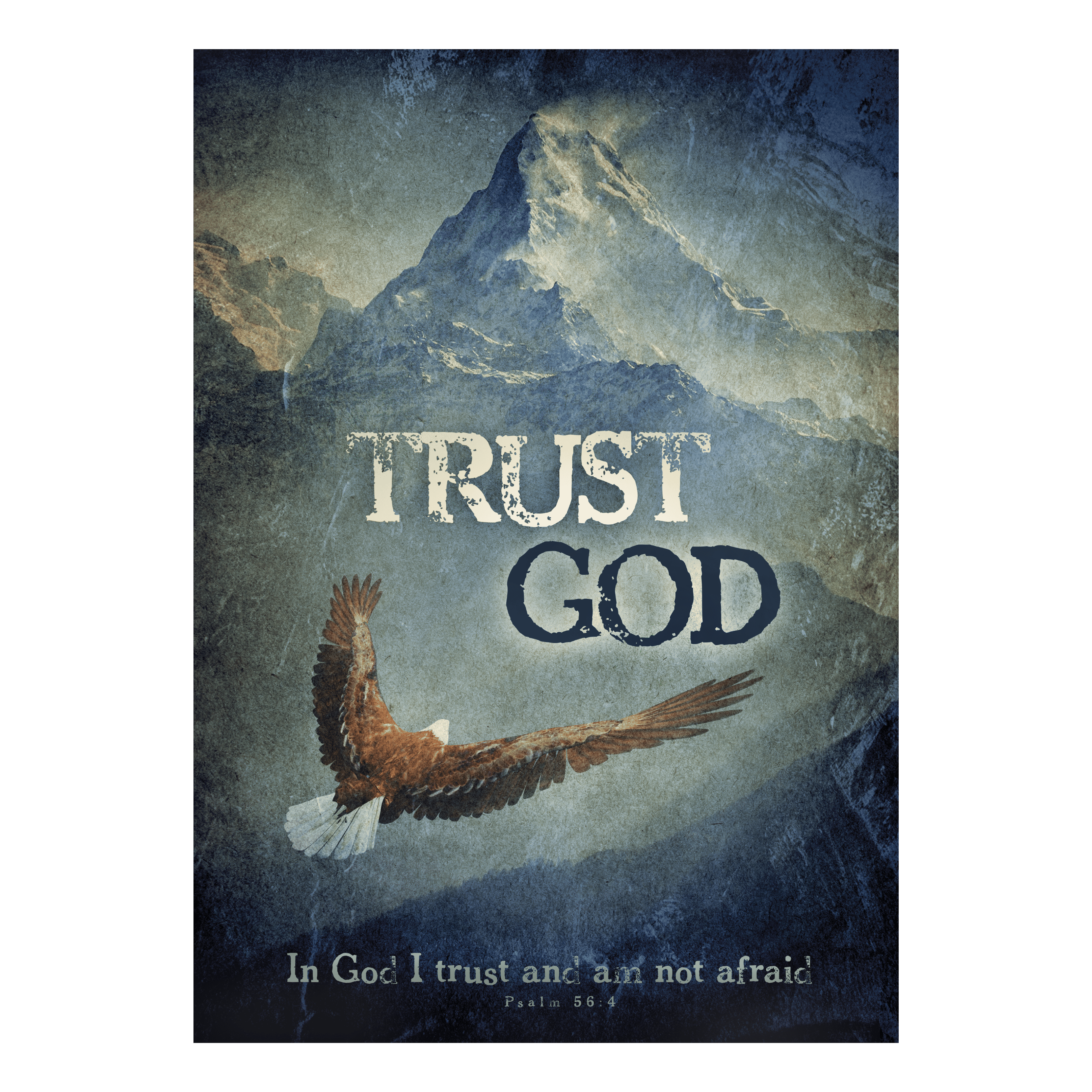 Poster 'Trust in God'