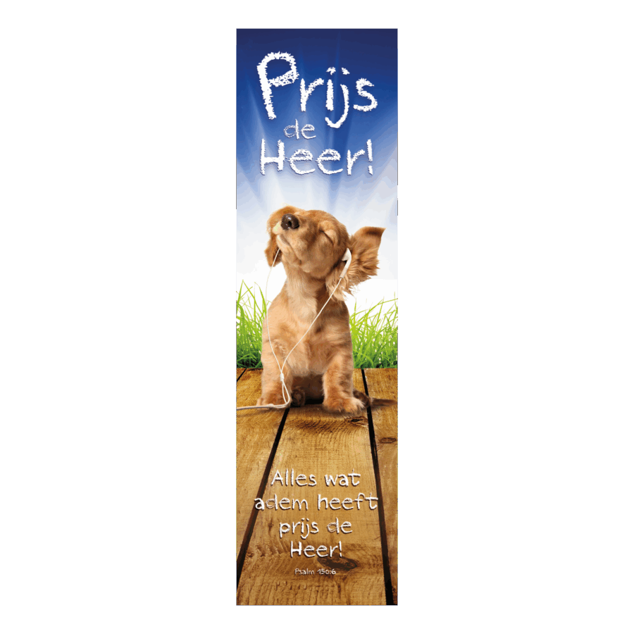 Boekenlegger prijs de Heer