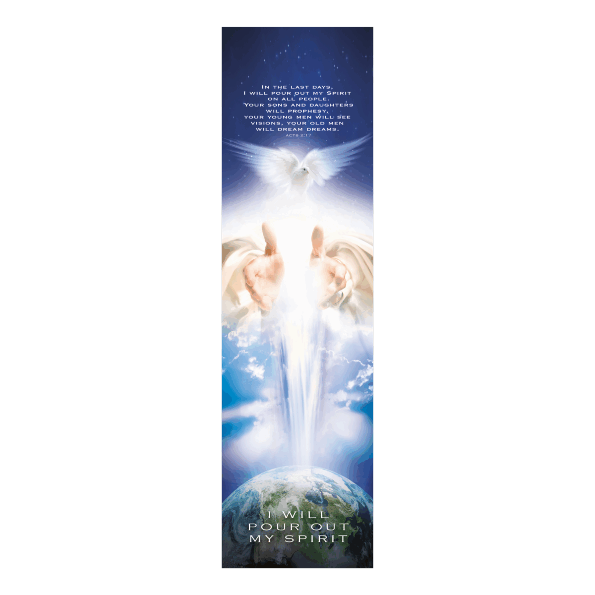 Boekenlegger i will pour out