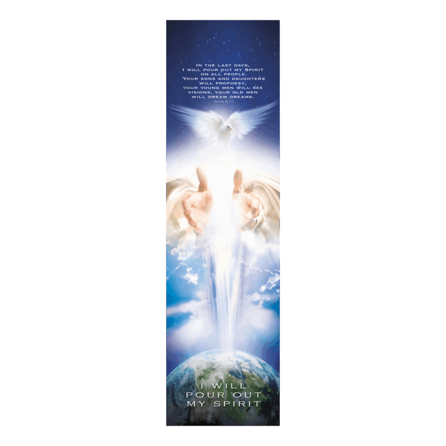 Boekenlegger i will pour out