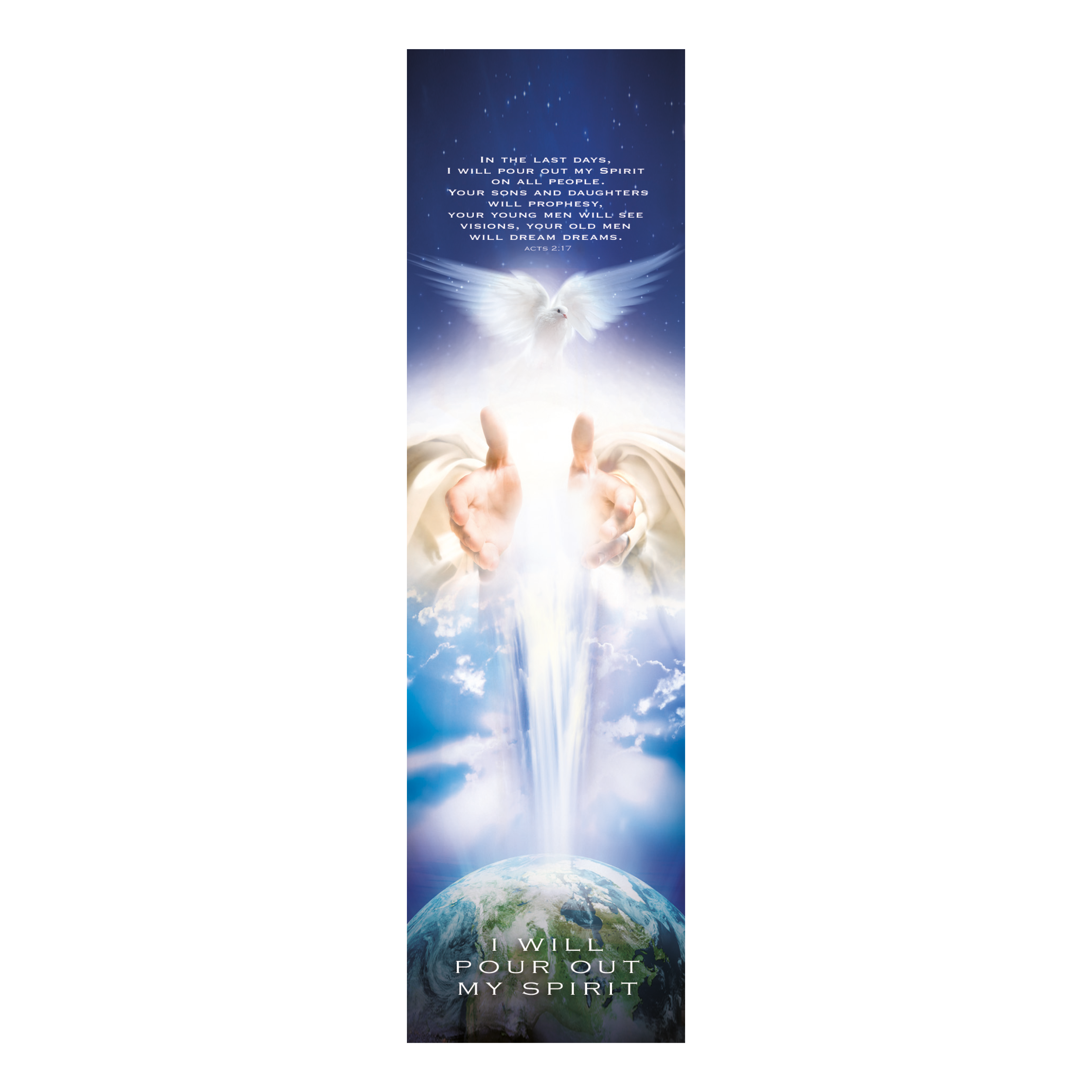 Boekenlegger i will pour out