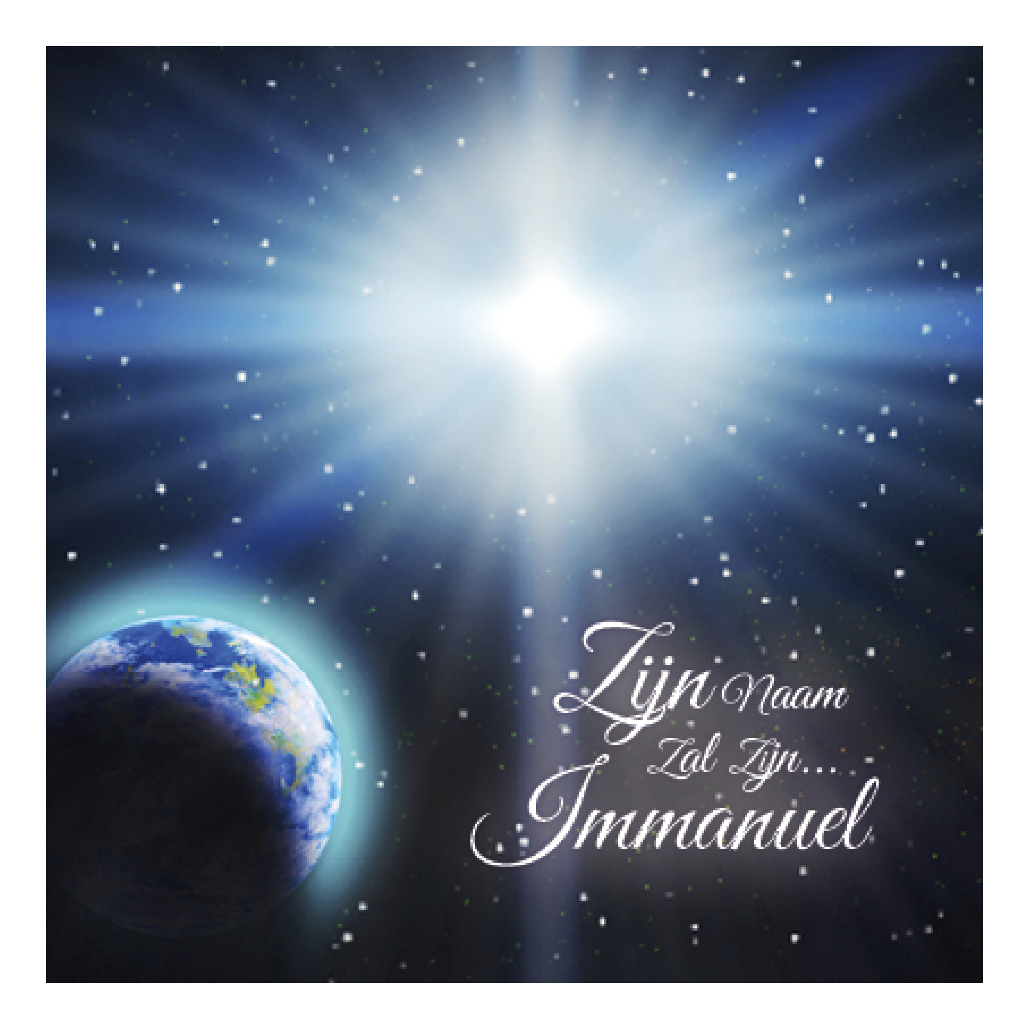 Kerstkaart 'Immanuel'