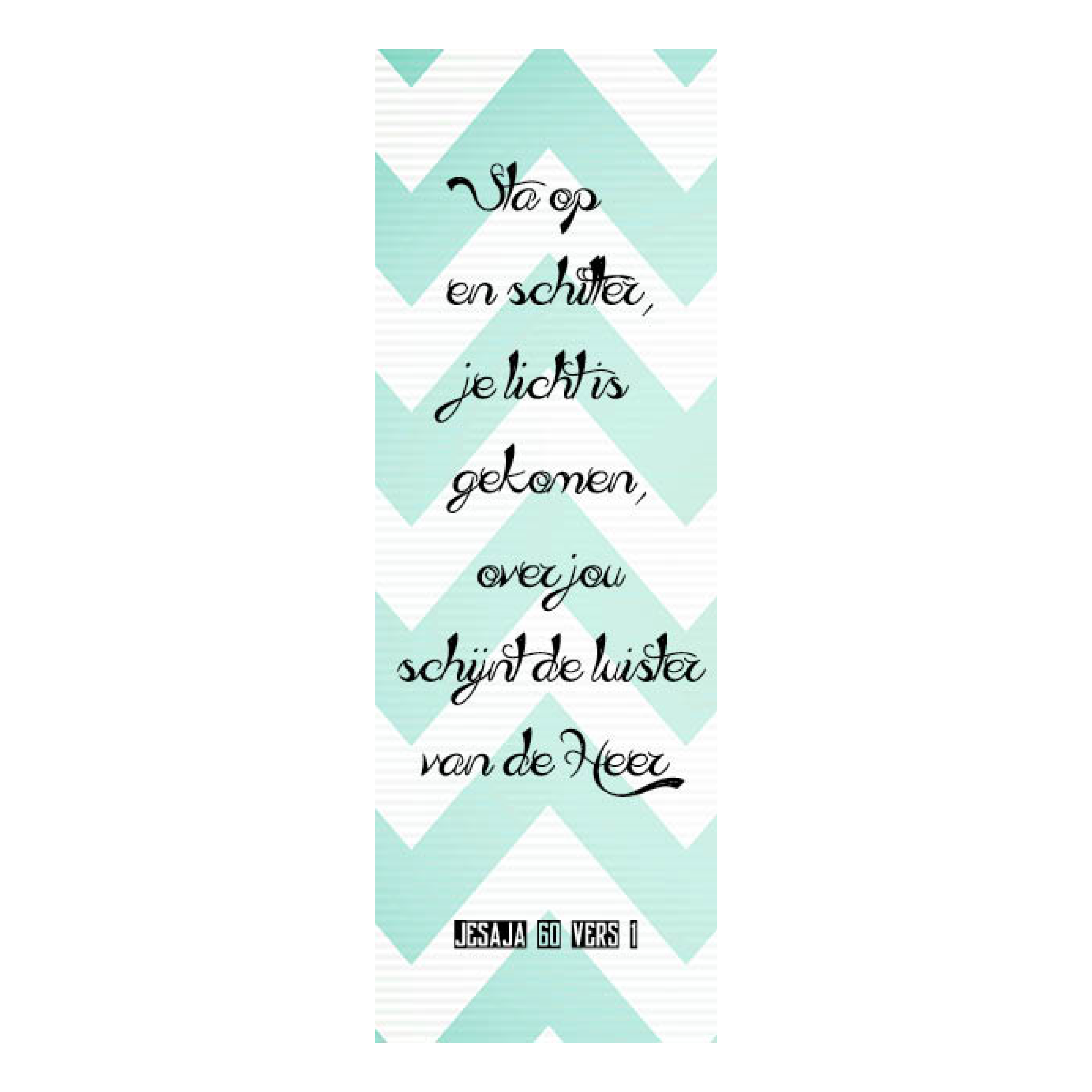 Boekenlegger sta op en schitter