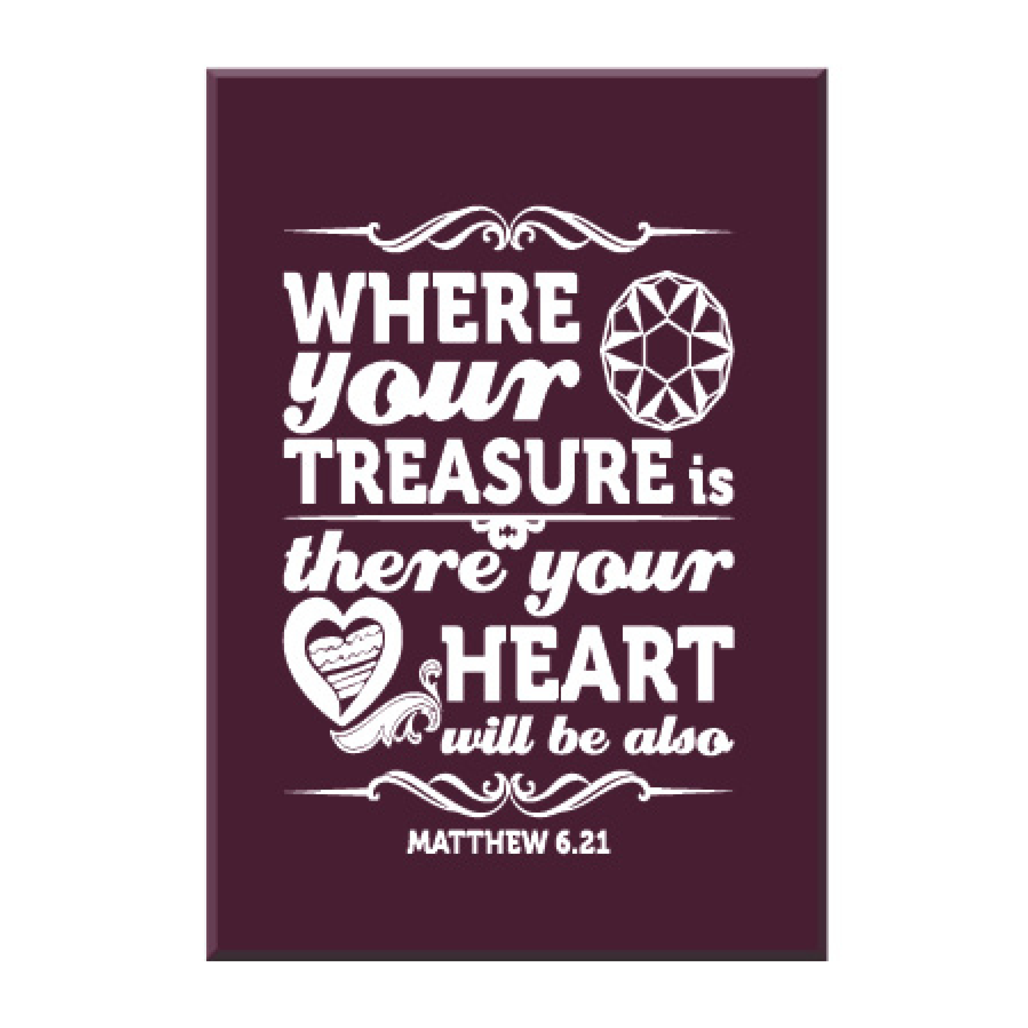 Creditcard where your treasure is