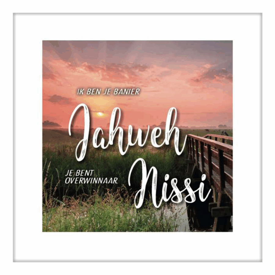 Kaart namen van God jahweh nissi