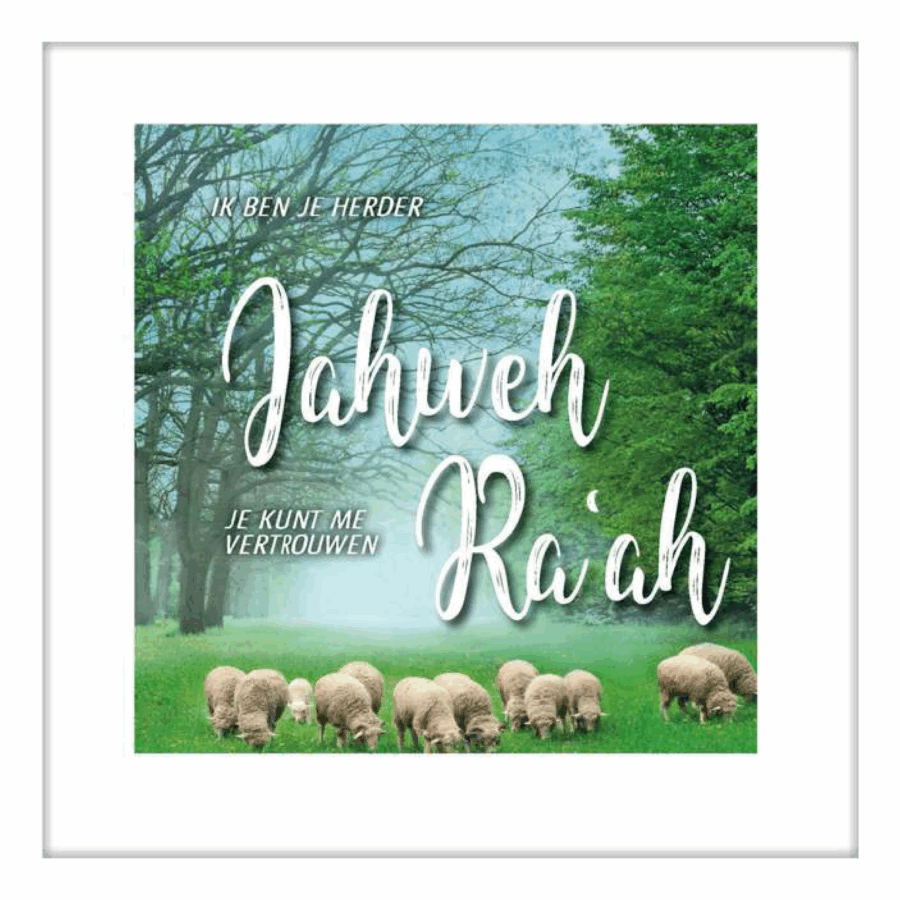 Kaart namen van God jahweh ra'ah