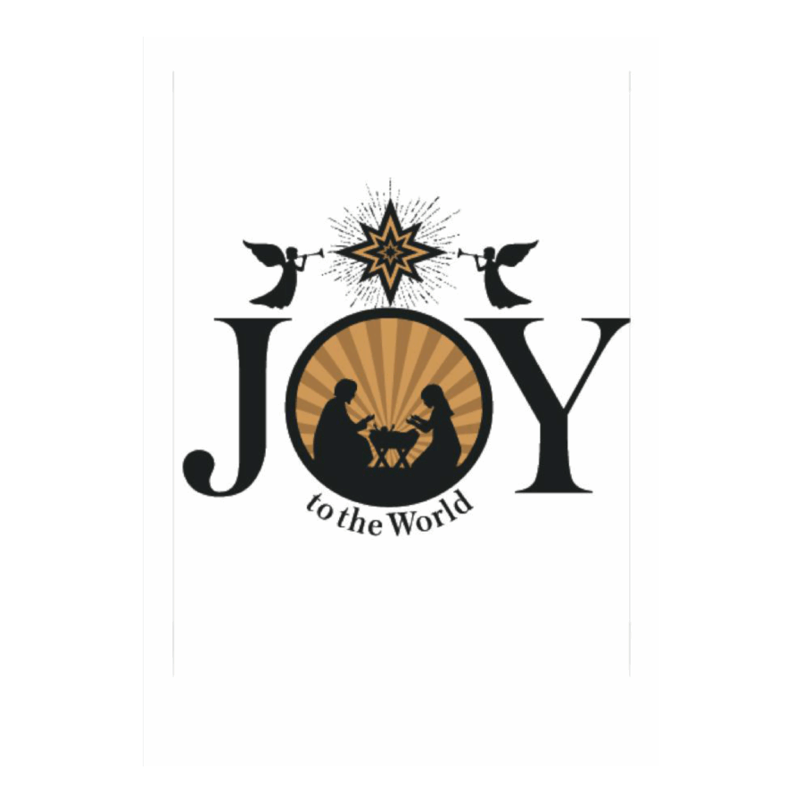 Kerstkaart 'Joy'