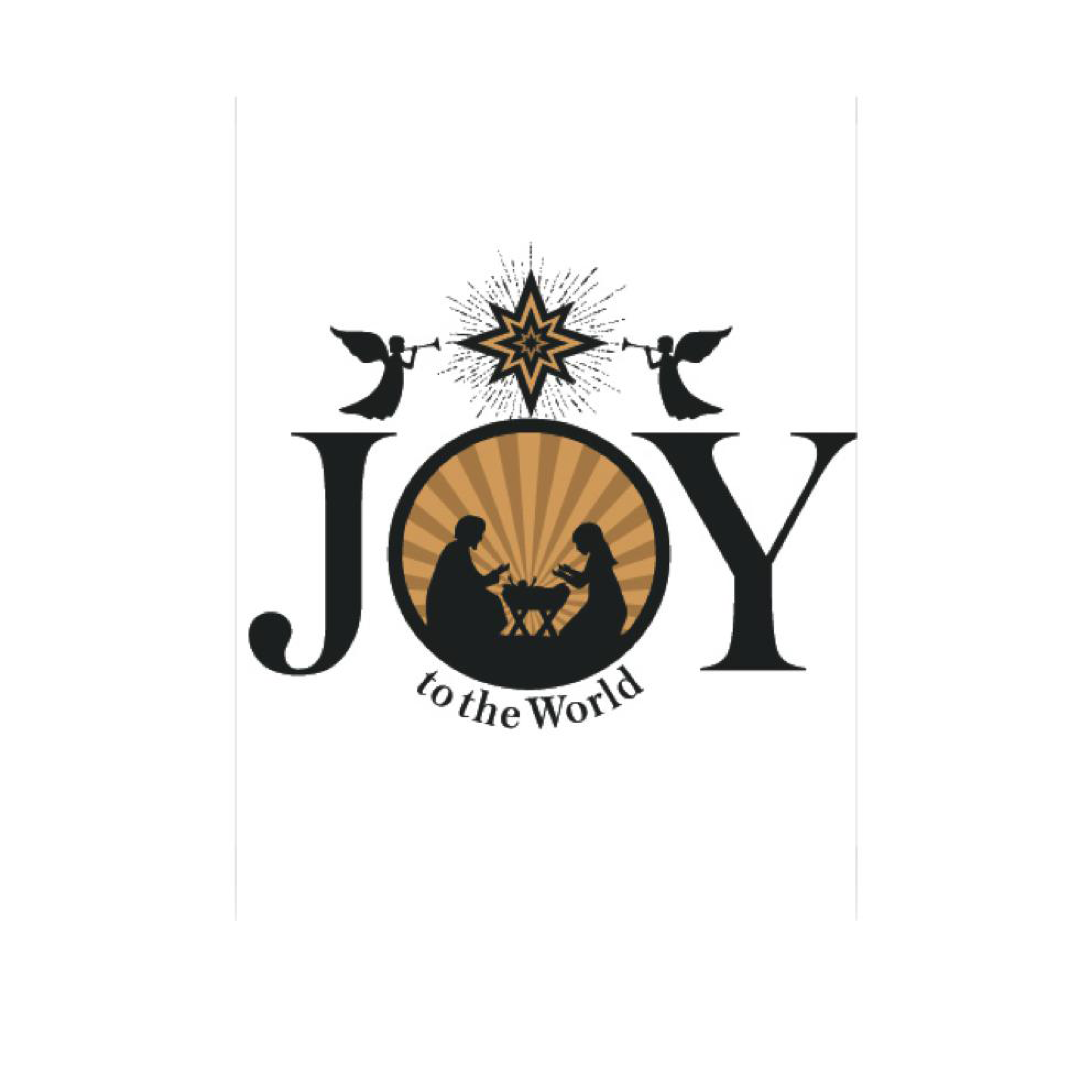 Kerstkaart 'Joy'