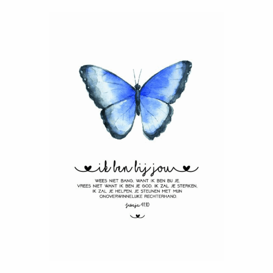 Poster 'Ik ben bij jou'