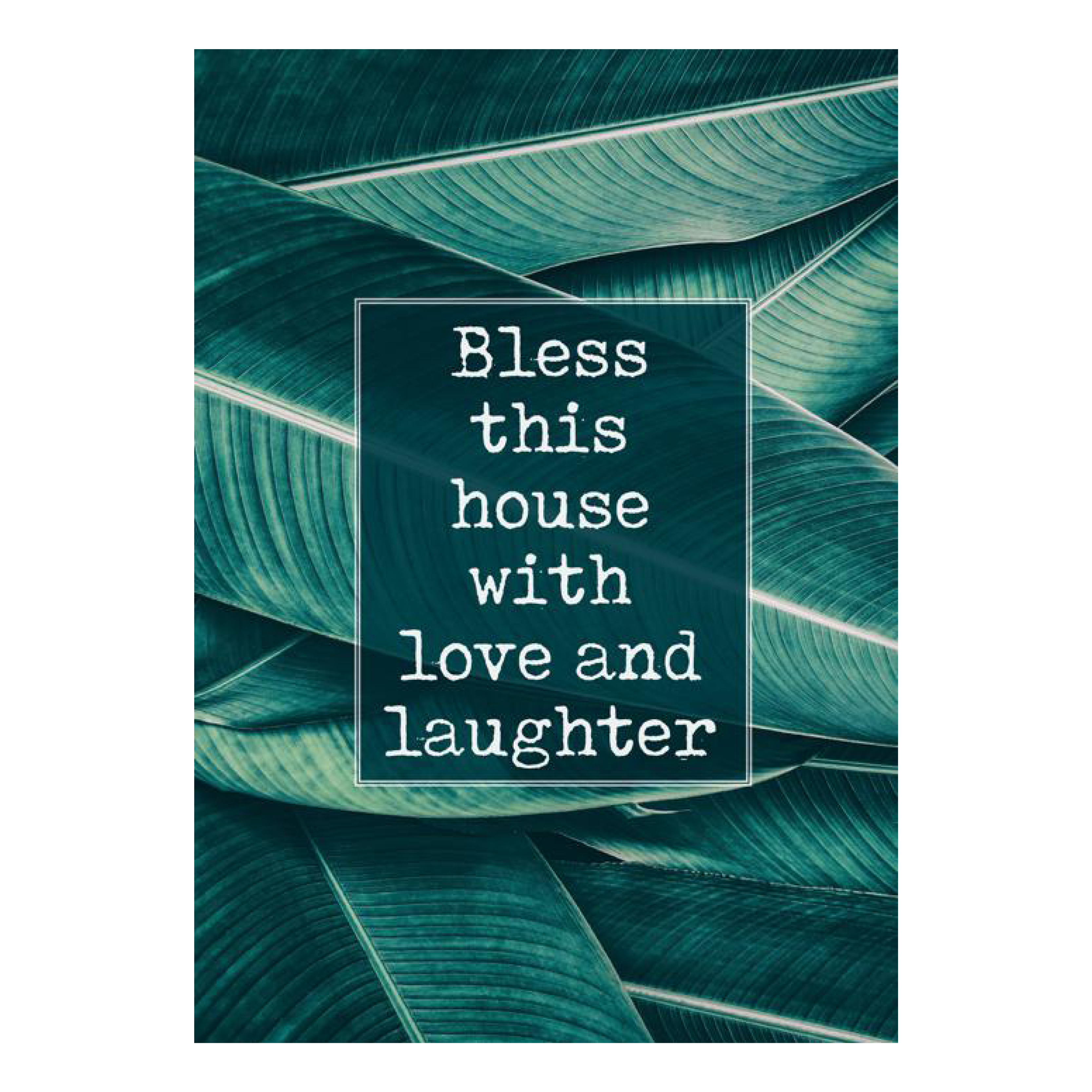 Poster 'Bless this house'