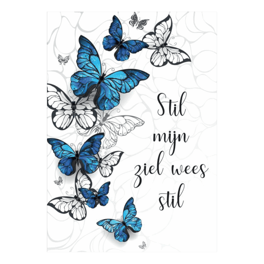 Poster 'Stil mijn ziel'