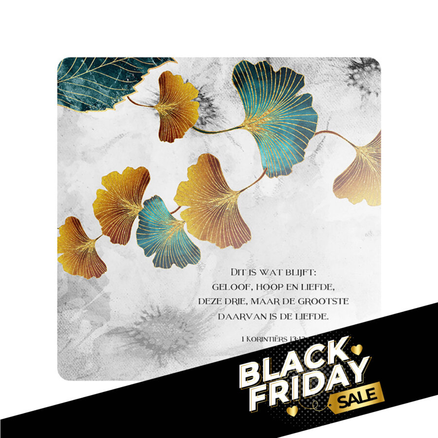 Cadeaubordje Herfstbladeren