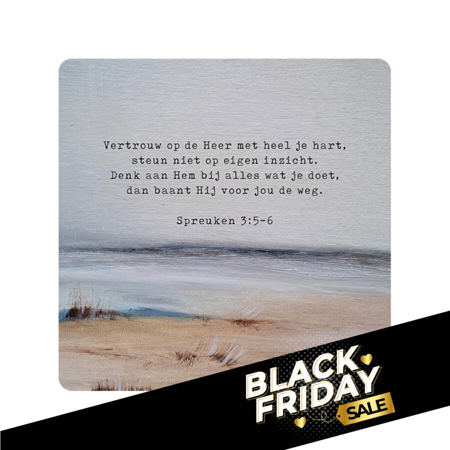 Cadeaubordje Zand en zee