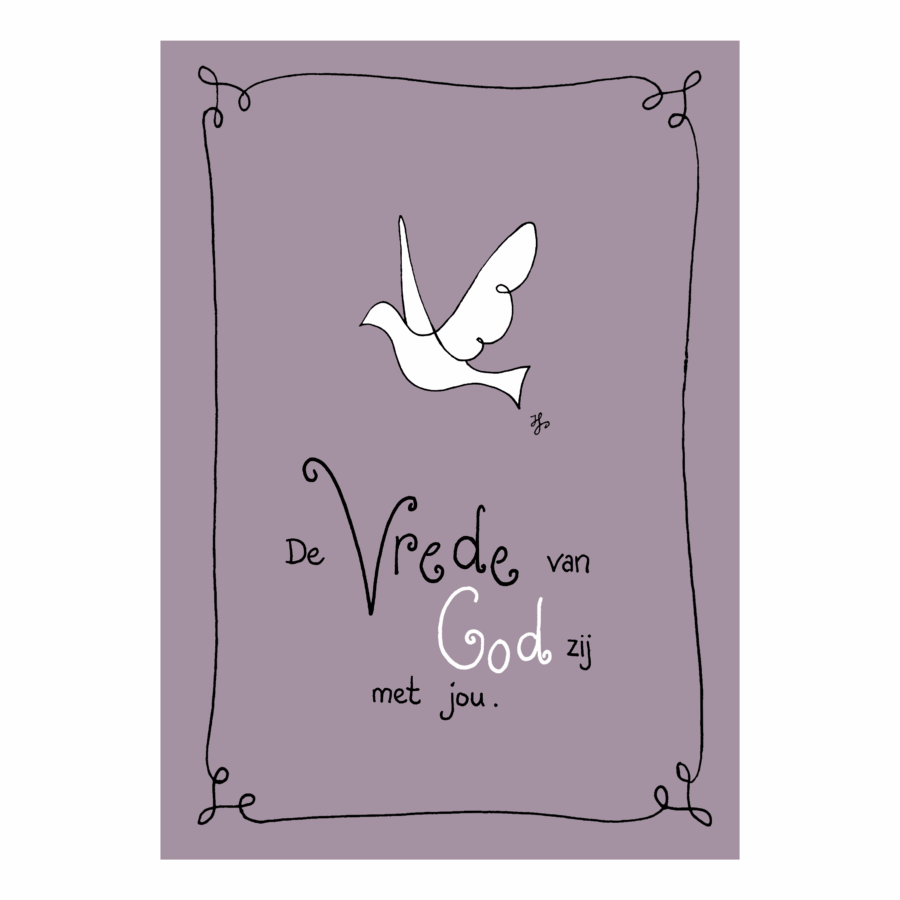 Kaart 'Vrede van God'