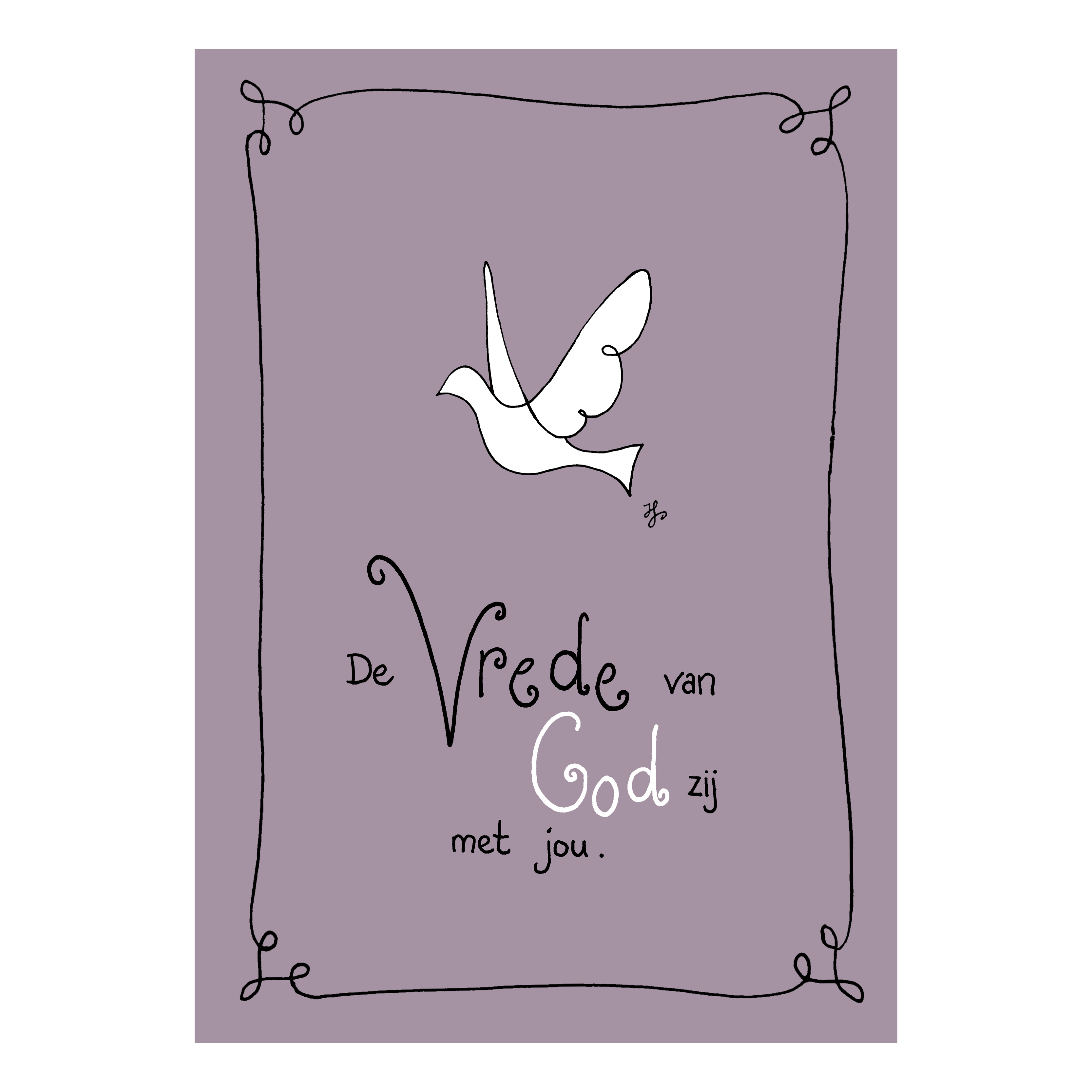 Kaart 'Vrede van God'