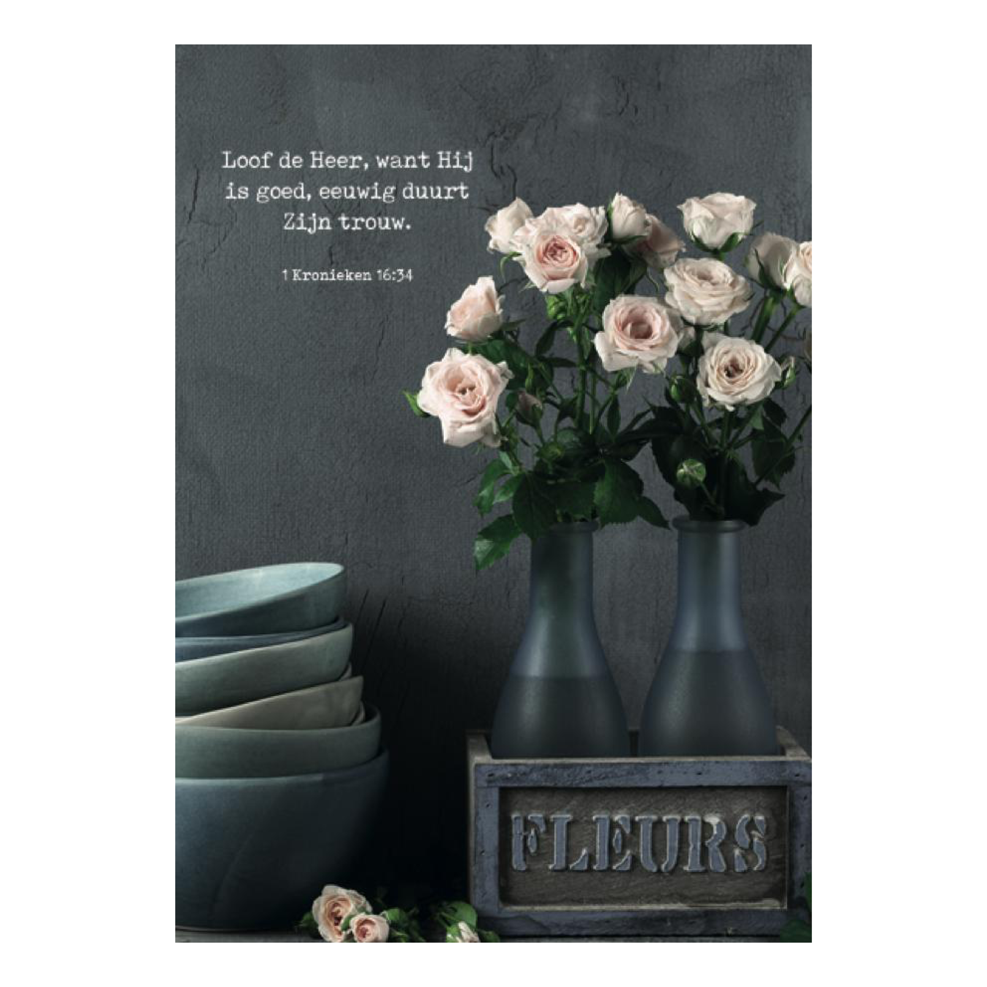 Poster A4 'Loof de Heer'