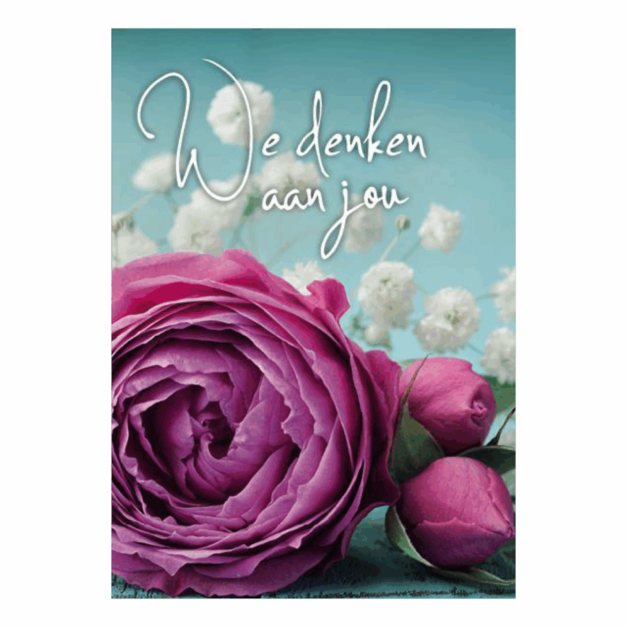 Voordeelkaart 'We denken aan jou'