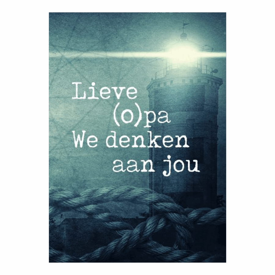 Voordeelkaart 'Lieve (o)pa'