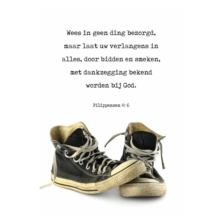 Voordeelkaart 'Wees in geen ding bezorgd'