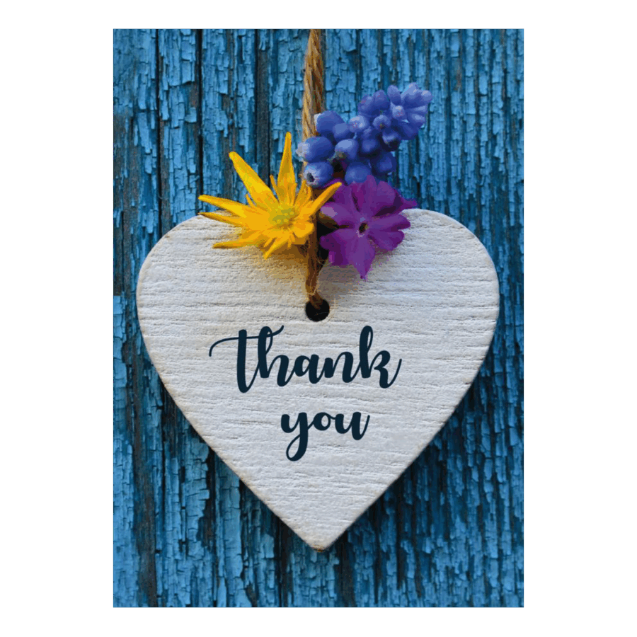 Voordeelkaart 'Thank you'