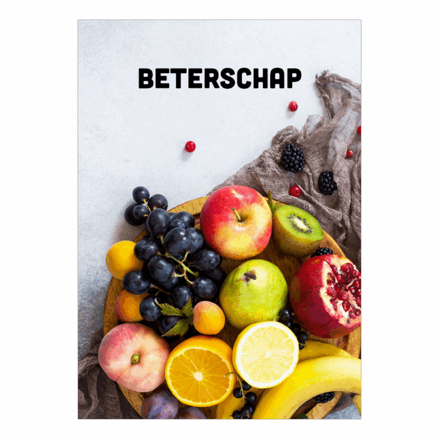 Voordeelkaart 'Beterschap - fruit'