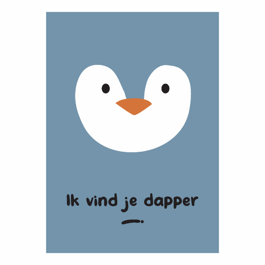 Kinderkaart 'Dapper'