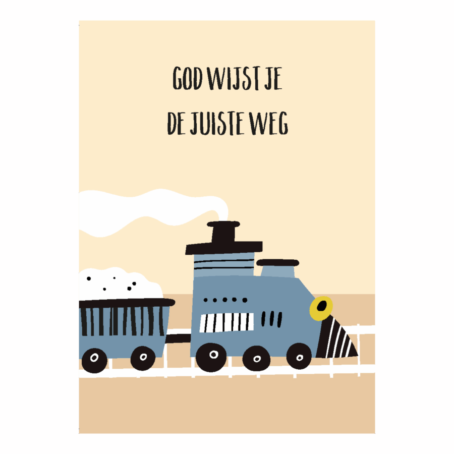 Kinderkaart 'Juiste weg'