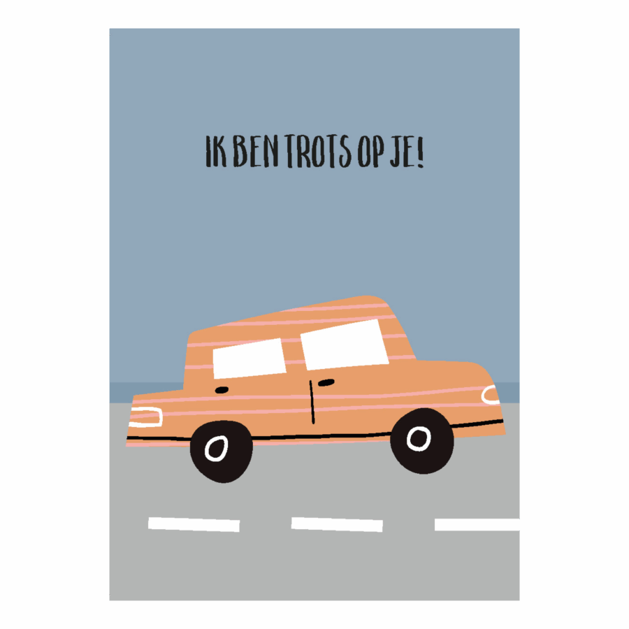 Kinderkaart 'Trots op je'