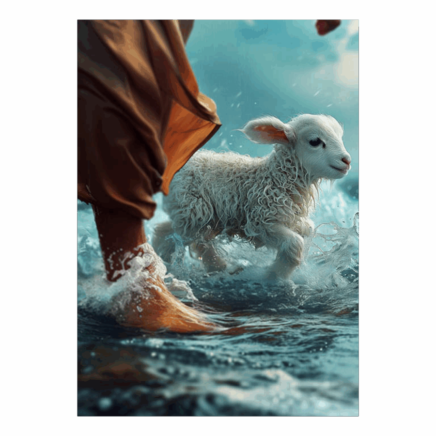 Poster 'Naast je lopen'