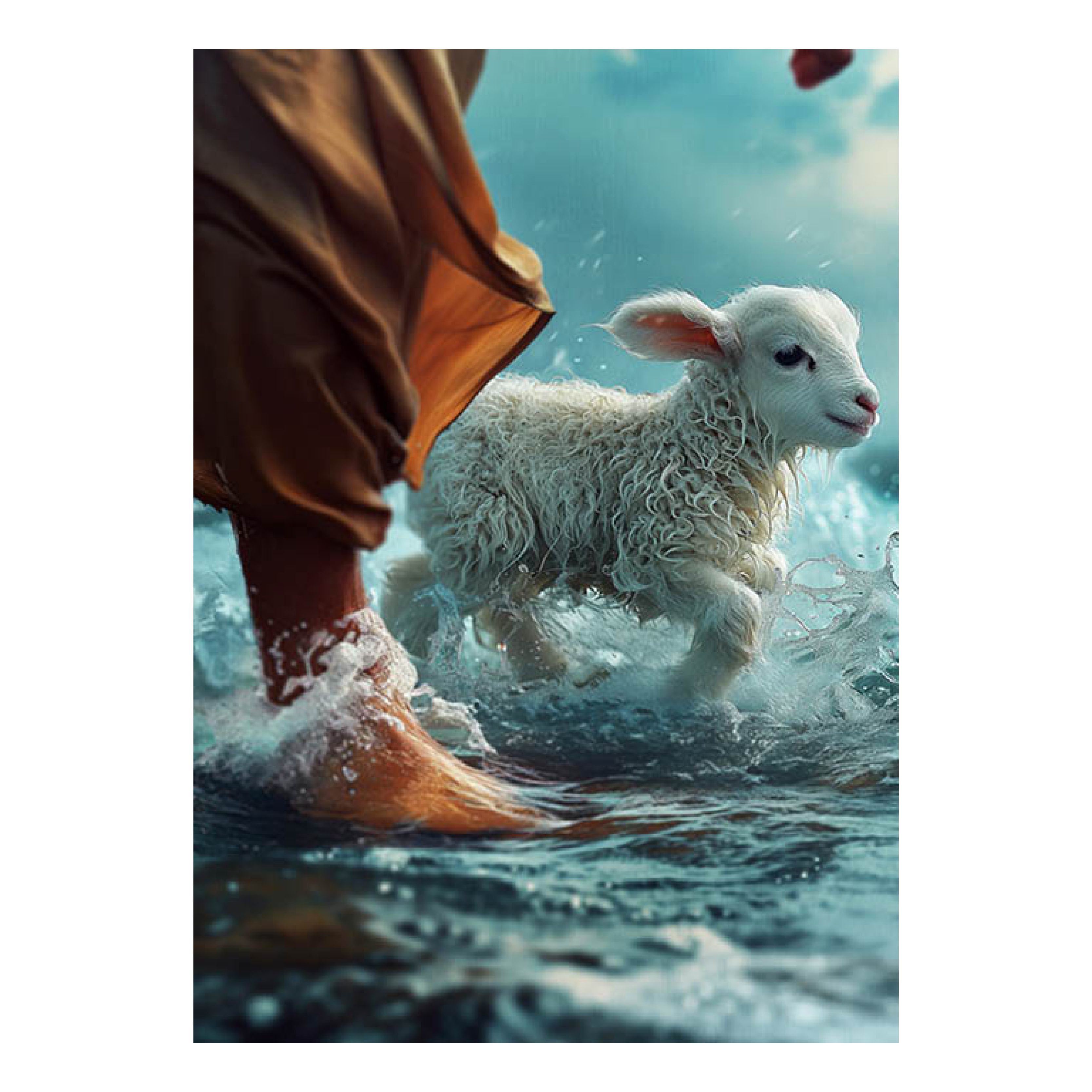 Poster 'Naast je lopen'